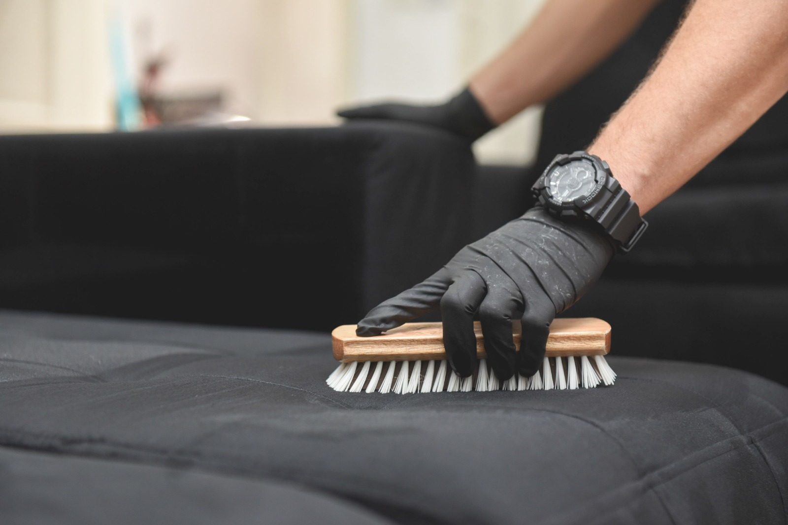 Profissional R Clean em ação